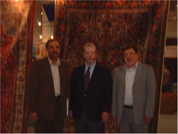 Mr. Haseli to left and Mr. Basirzadeh to the right.