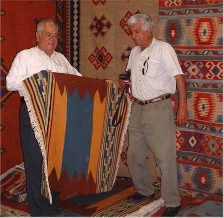 Abbas Sayahi and Parviz Tanavoli