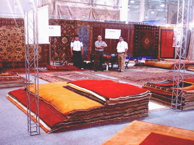 Sobhe Trading Tehran at Kish Carpet Festival 2005