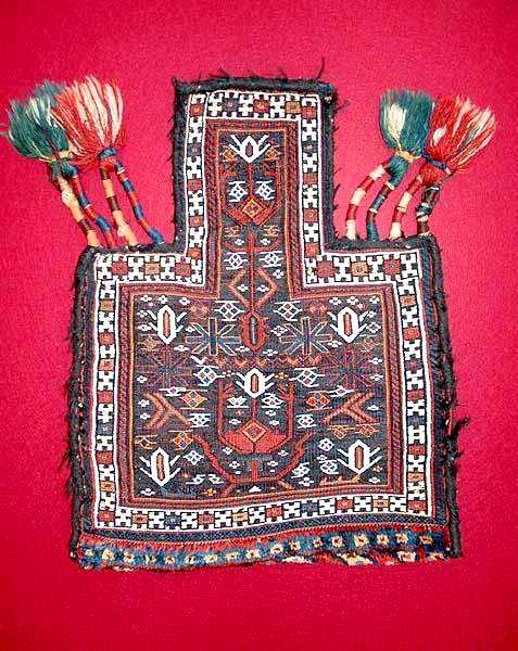 Afshar Rugs: The Brian MacDonald Afshar Salt bag Kerman Province Last Quarter 19th C 