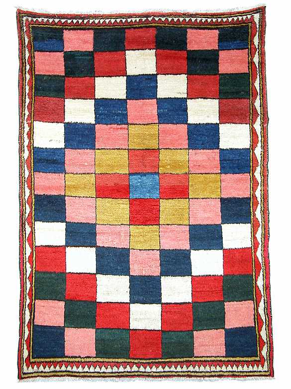 Bakhtiari Rugs: Bakhtiari Gabbeh around 1930 lot 149