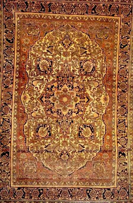Kashan Rugs: Motasham Kashan Rug Lot 144 Skinners Oct 2005