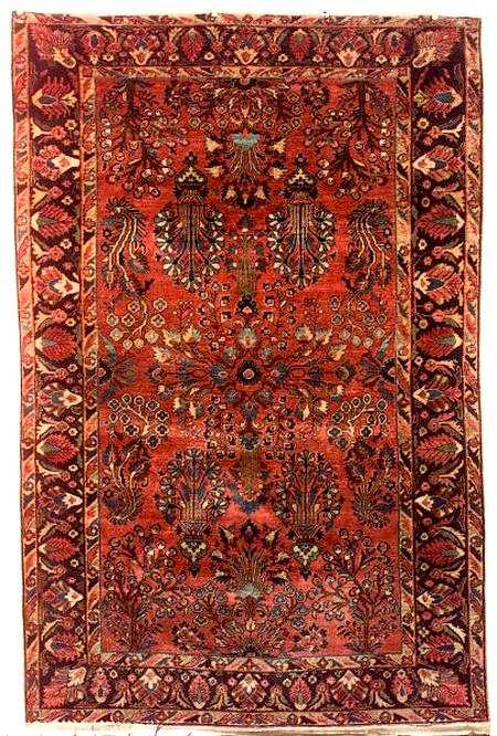 Sarouk/Sarough Rugs: Sarouk Carpet Skinner's Lot 10