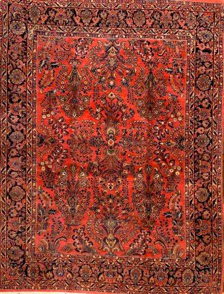 Sarouk/Sarough Rugs: Sarouk Carpet early 20th century Skinner's Lot 301