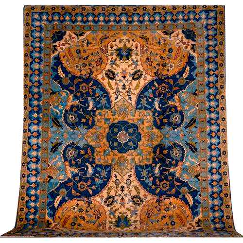 Tabriz Rugs: Tabriz Petag Carpet circa 1910 Lot 3060 