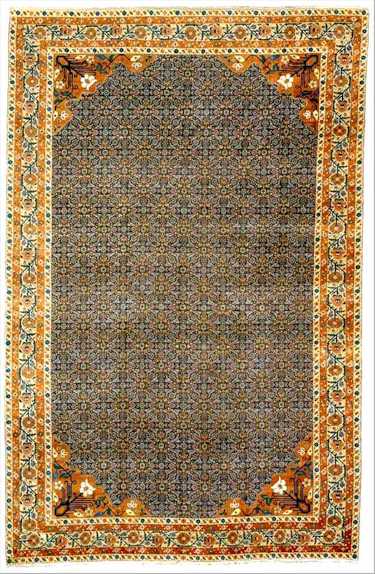 Tabriz Rugs:  Herati Pattern PETAG Tabriz Carpet C. 1900 Lot 78